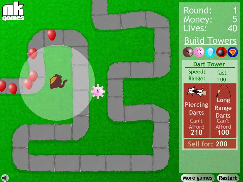 Bloons Tower Defense